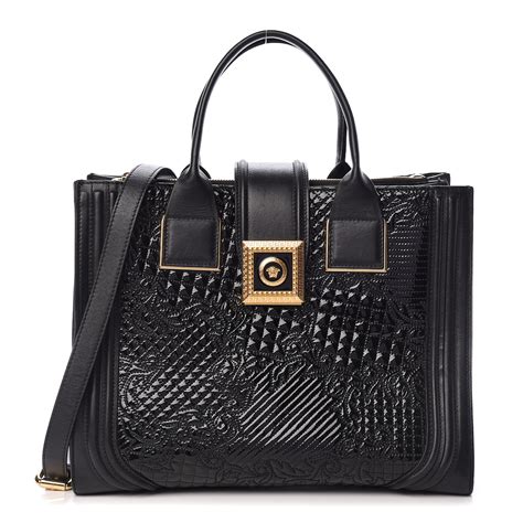 versace bags black|Versace purses black bronze.